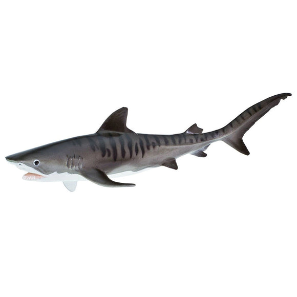 Safari Ltd Tiger Shark Monterey Bay Aquarium-SAF211702-Animal Kingdoms Toy Store