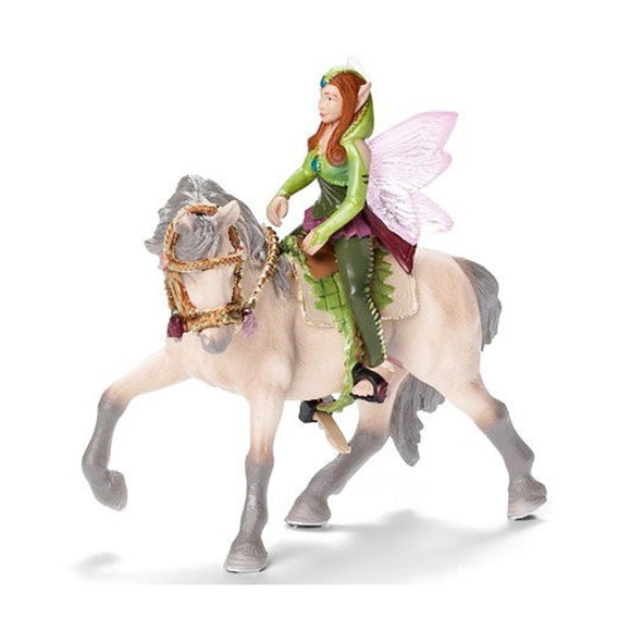 Schleich Forest Elf Riding Set-42098-Animal Kingdoms Toy Store