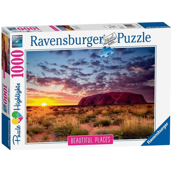 Ravensburger Ayers Rock Australia Puzzle 1000pc-RB15155-4-Animal Kingdoms Toy Store