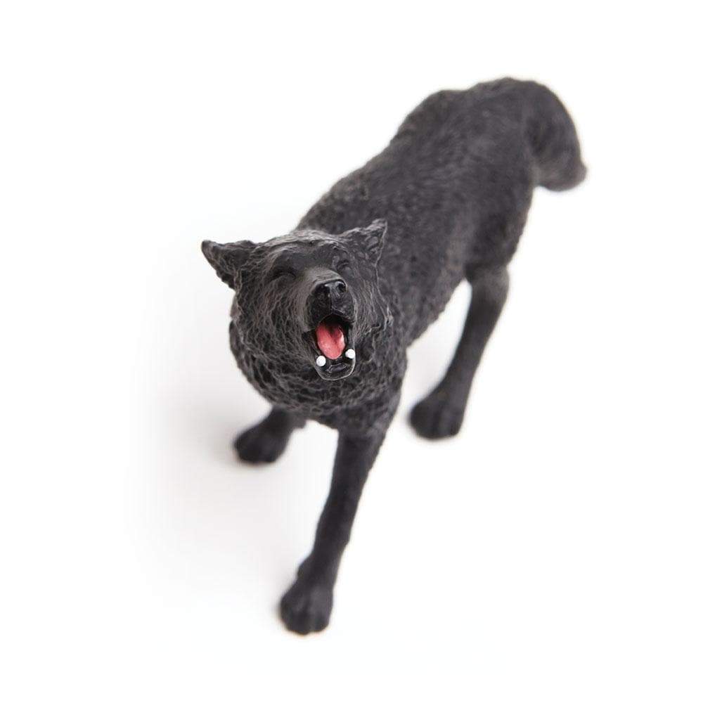 Safari Ltd Black Wolf-SAF181129-Animal Kingdoms Toy Store