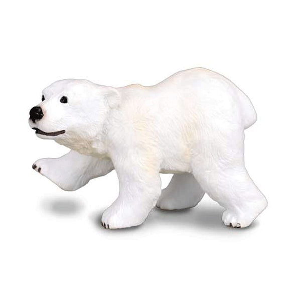 CollectA Polar Bear Cub Standing-88215-Animal Kingdoms Toy Store