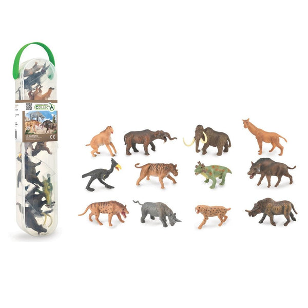 CollectA Mini Prehistoric Mammals Tube 12 pieces-89A1100-Animal Kingdoms Toy Store
