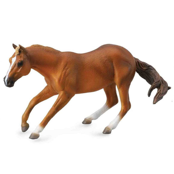 CollectA Quarter Horse Stallion Sorrel-88585-Animal Kingdoms Toy Store