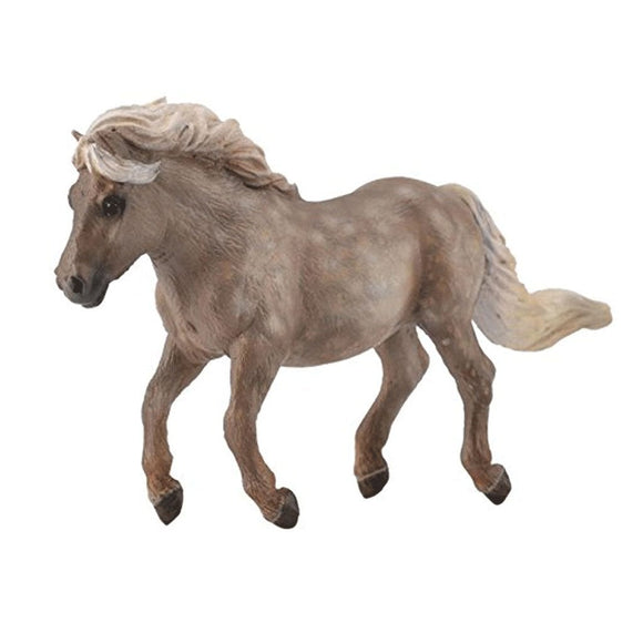 CollectA Shetland Pony Silver Dapple-88606-Animal Kingdoms Toy Store