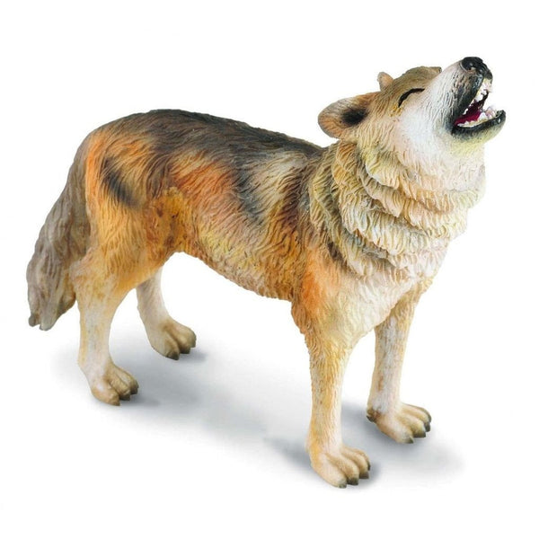 CollectA Timber Wolf Howling-88341-Animal Kingdoms Toy Store