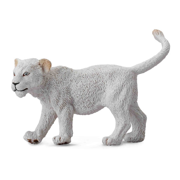 CollectA White Lion Cub Walking-88551-Animal Kingdoms Toy Store