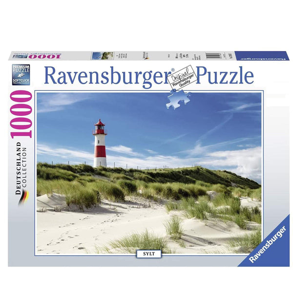 Ravensburger Lighthouse In Sylt Puzzle 1000pc-RB15187-5-Animal Kingdoms Toy Store