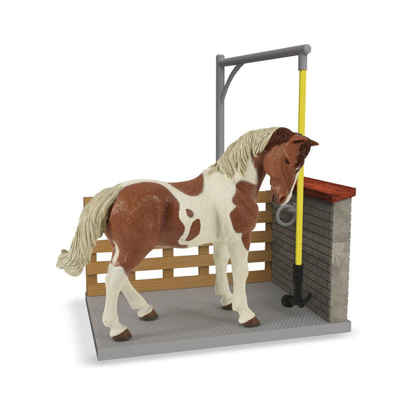 Papo Horse Washing Box with Accessories-60116-Animal Kingdoms Toy Store