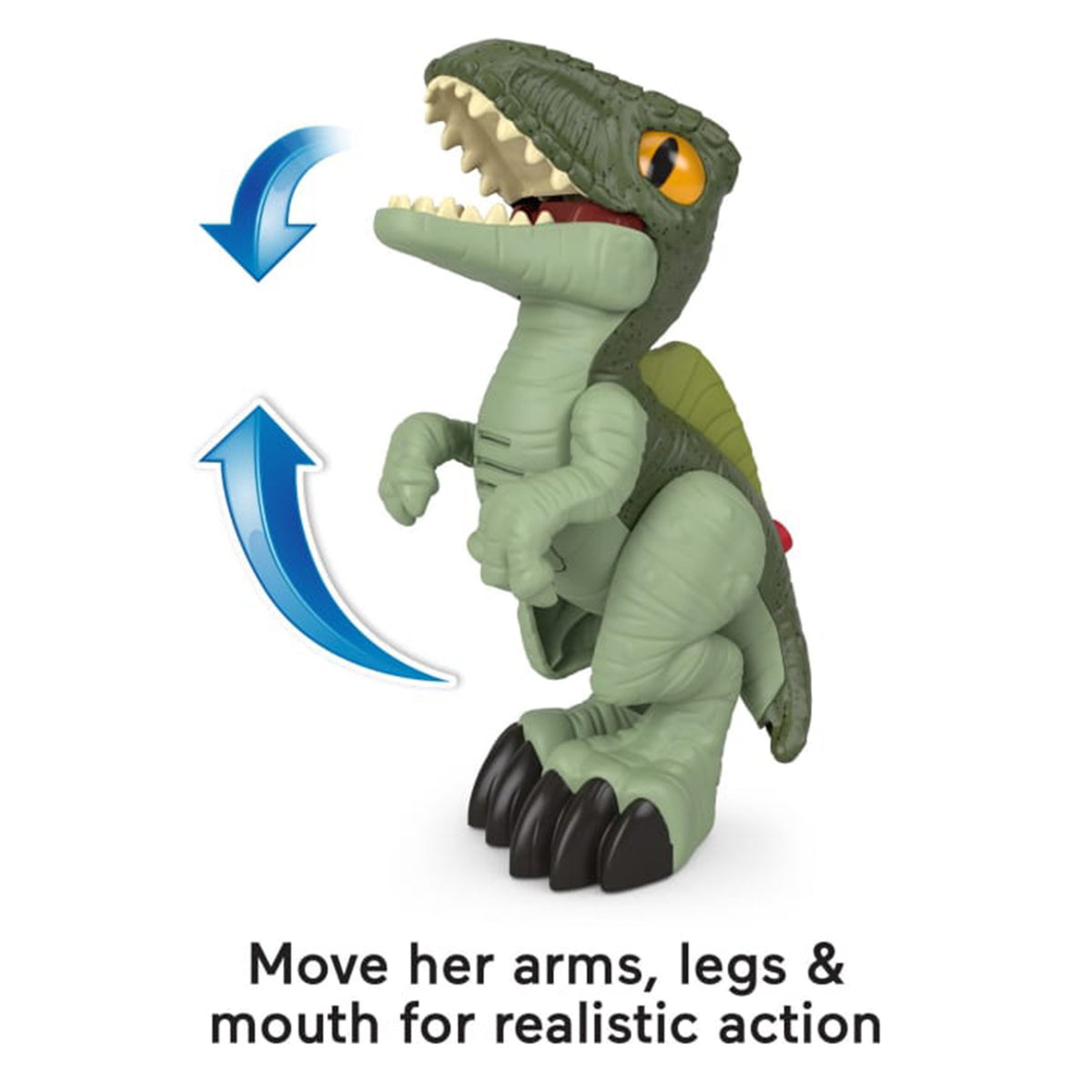 Jurassic World - Fisher Price Deluxe XL Dino with Light and Sound