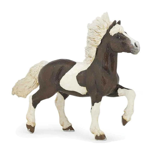 Papo Alezan Piebald Icelandic Horse-51541-Animal Kingdoms Toy Store