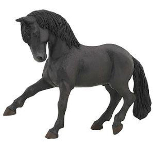 Papo Black Lusitanian Horse-51500-Animal Kingdoms Toy Store