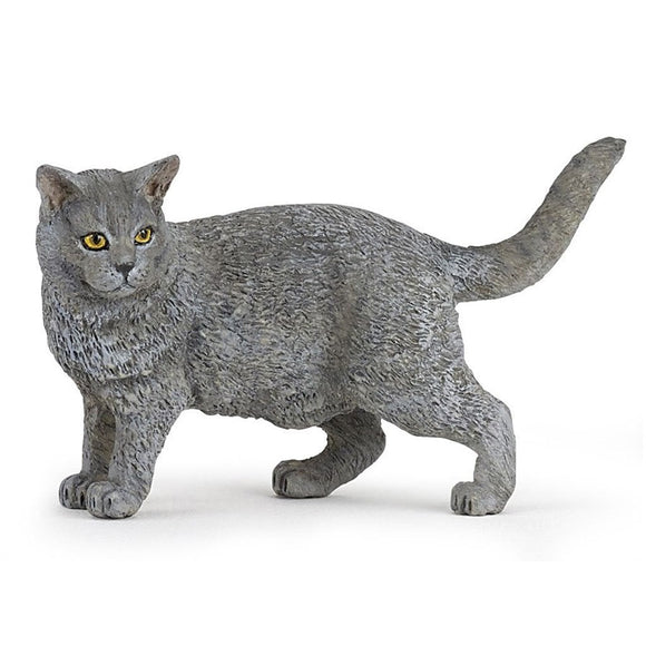 Papo Cat Chartreux-54040-Animal Kingdoms Toy Store