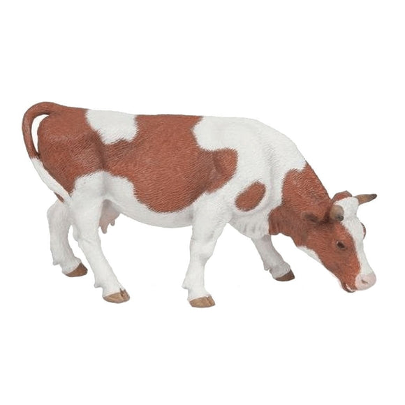 Papo Grazing Simmental Cow-51147-Animal Kingdoms Toy Store