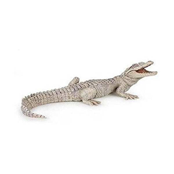 Papo White Baby Crocodile-50141-Animal Kingdoms Toy Store