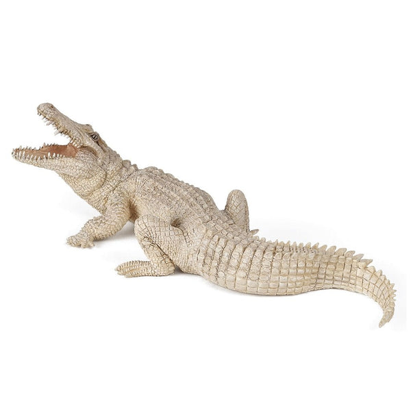 Papo White crocodile-50140-Animal Kingdoms Toy Store