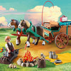 Playmobil DreamWorks Spirit Riding Free Lucky's Dad and Wagon-909477-Animal Kingdoms Toy Store