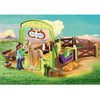 Playmobil DreamWorks Spirit Riding Free Pru & Chica Linda with Horse Stall-909479-Animal Kingdoms Toy Store