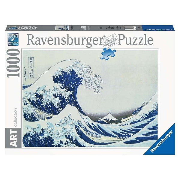 Ravensburger Hokusai Great Wave off Kanagawa 1000pc Puzzle-RB16722-7-Animal Kingdoms Toy Store