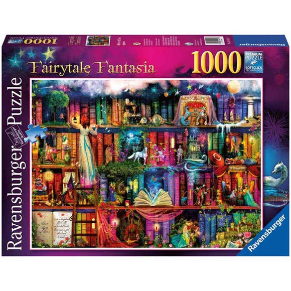 Ravensburger Fairy-tale Fantasia Aimee Stewart 1000pc Puzzle-RB19417-9-Animal Kingdoms Toy Store