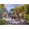 Ravensburger Rushing River Horses Puzzle 100pc-RB10403-1-Animal Kingdoms Toy Store