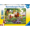 Ravensburger Horses by the stream 300pc-RB12904-1-Animal Kingdoms Toy Store