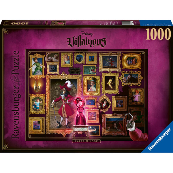 Ravensburger Villainous: Captain Hook 1000pc-RB15022-9-Animal Kingdoms Toy Store