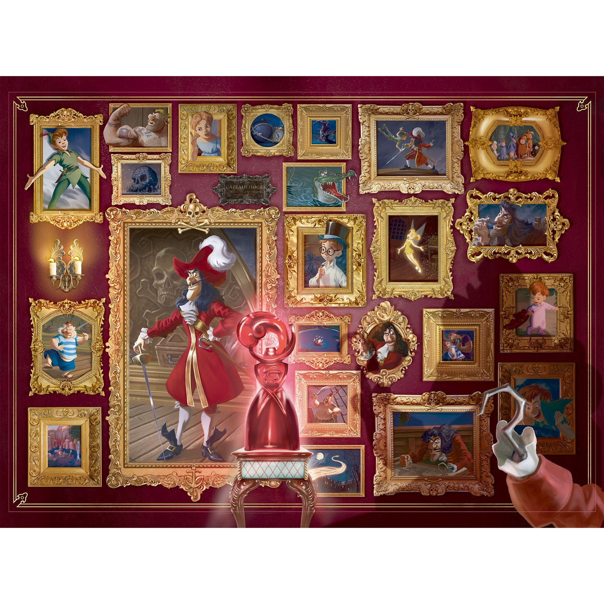 Ravensburger Villainous: Captain Hook 1000pc-RB15022-9-Animal Kingdoms Toy Store