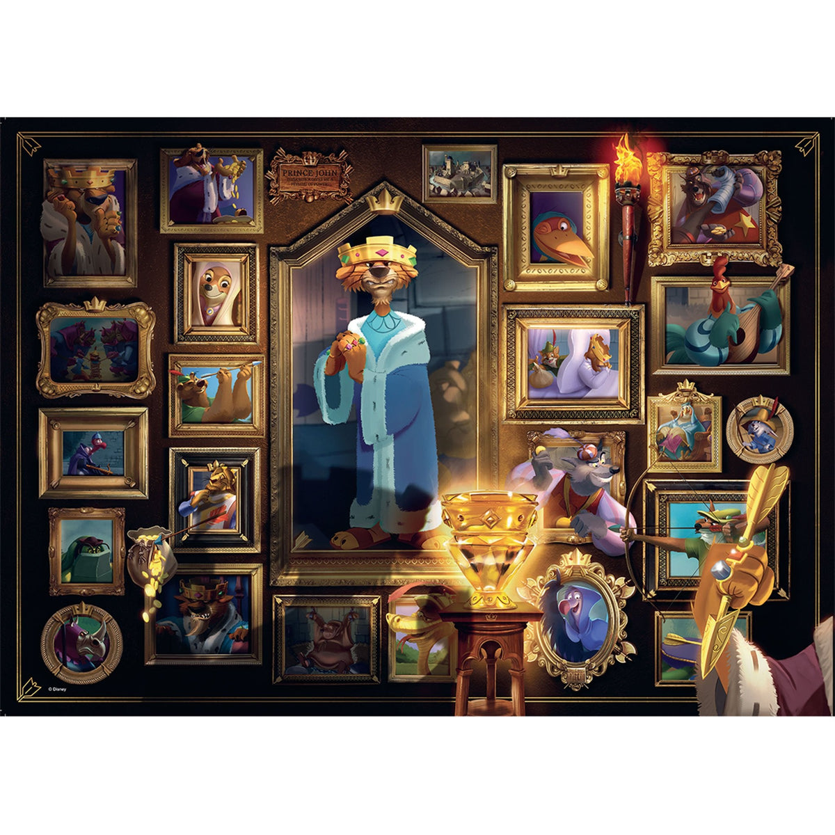 Ravensburger Villainous: Prince John 1000pc-RB15024-3-Animal Kingdoms Toy Store