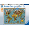 Ravensburger World of Butterflies 500pc-RB15043-4-Animal Kingdoms Toy Store