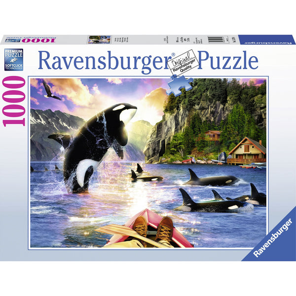Ravensburger Close Encounters Puzzle 1000pc-RB15270-4-Animal Kingdoms Toy Store