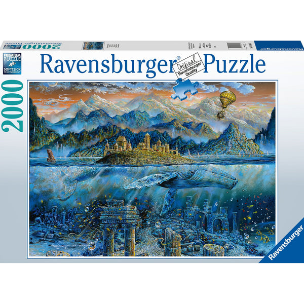 Ravensburger Wisdom Whale 2000pc-RB16464-6-Animal Kingdoms Toy Store