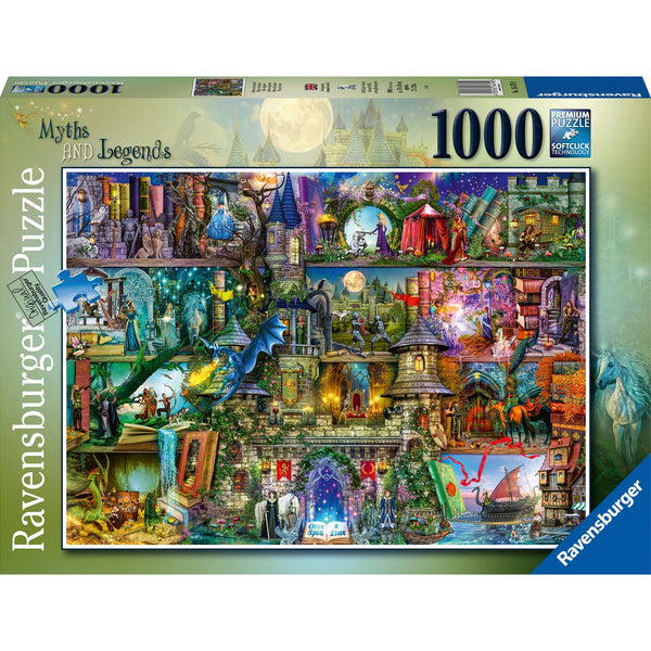 Ravensburger Myths and Legends 1000pc-RB16479-0-Animal Kingdoms Toy Store
