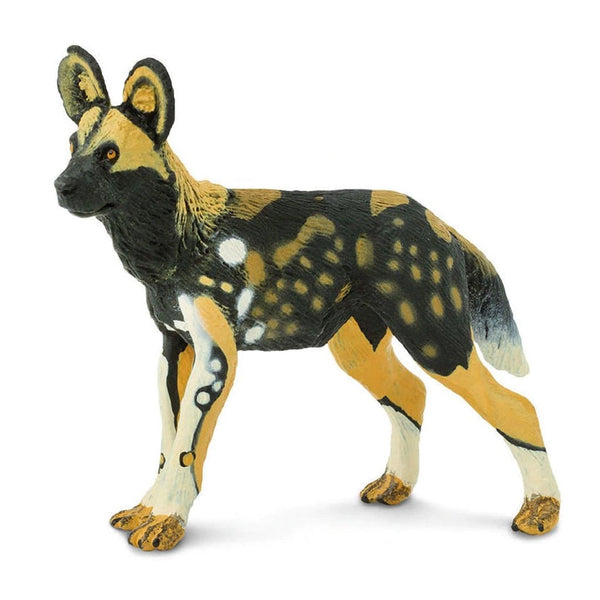 Safari Ltd African Wild Dog-SAF239729-Animal Kingdoms Toy Store
