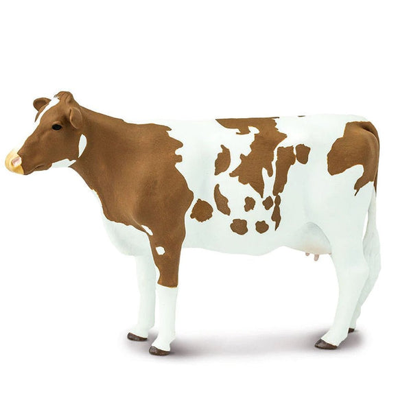 Safari Ltd Ayrshire Cow-SAF162129-Animal Kingdoms Toy Store