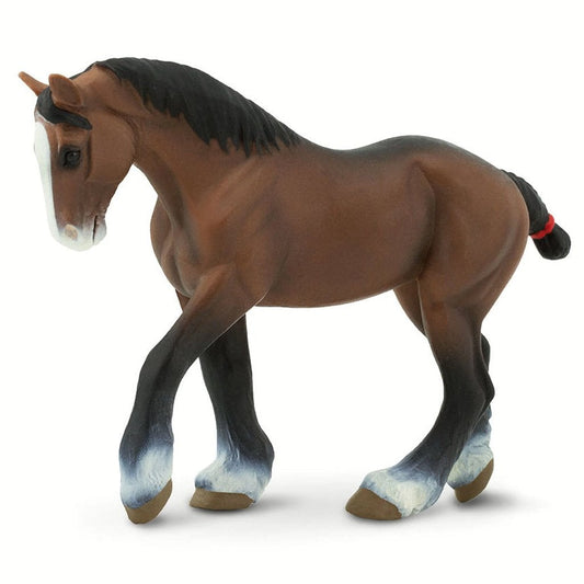 Safari ltd Clydesdale Mare-SAF151205-Animal Kingdoms Toy Store