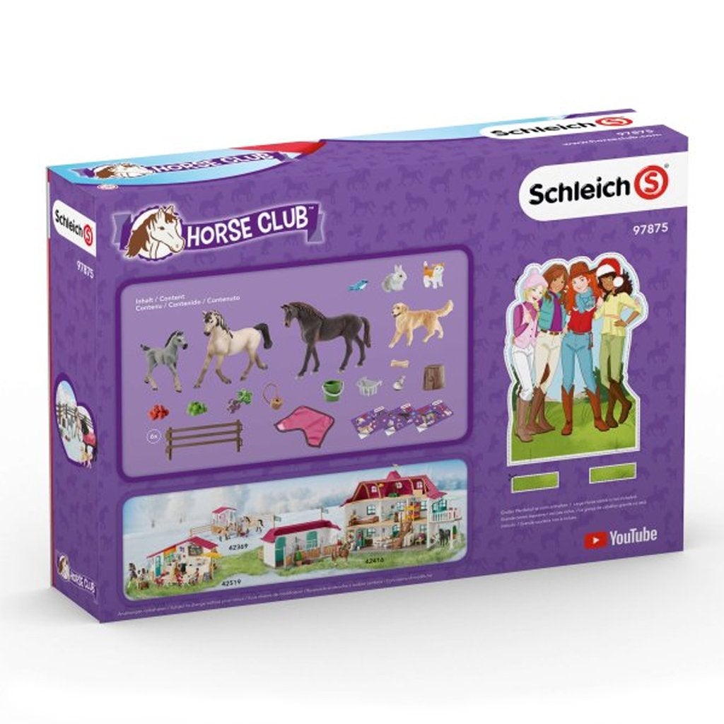 Schleich Advent Calendar Horse Club 2019-97875-Animal Kingdoms Toy Store