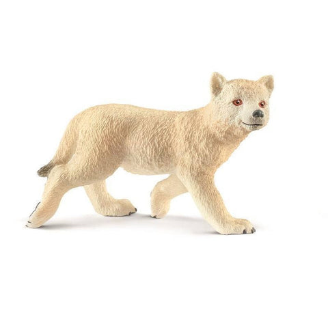 Schleich Arctic Wolf Cub-14804-Animal Kingdoms Toy Store