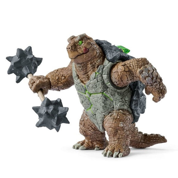 Schleich Armoured Turtle with Weapon-42496-Animal Kingdoms Toy Store