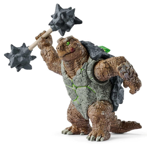 Schleich Armoured Turtle with Weapon-42496-Animal Kingdoms Toy Store