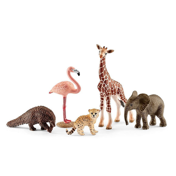 Schleich Assorted Wildlife Animals-42388-Animal Kingdoms Toy Store