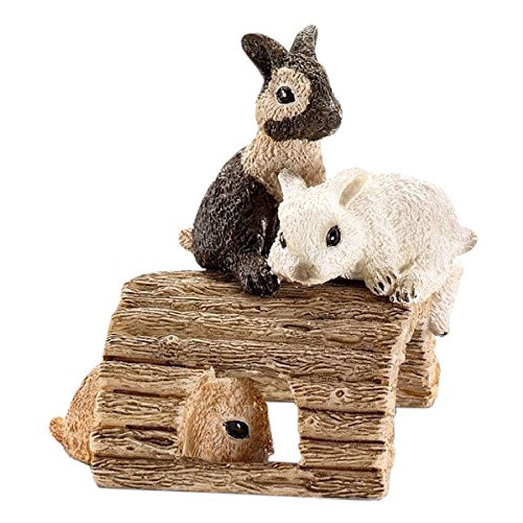 Schleich Baby Rabbits playing-13748-Animal Kingdoms Toy Store