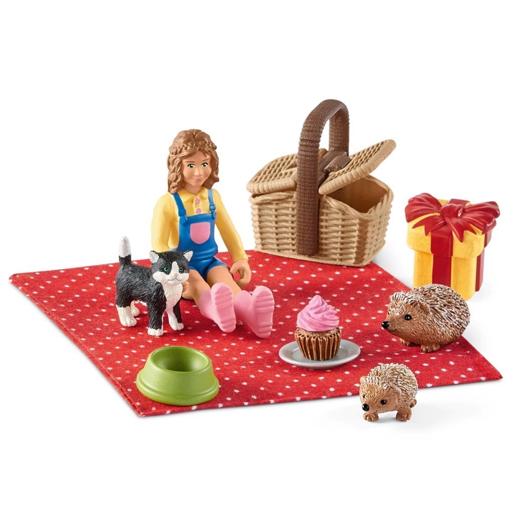 Schleich Birthday Picnic-42426-Animal Kingdoms Toy Store
