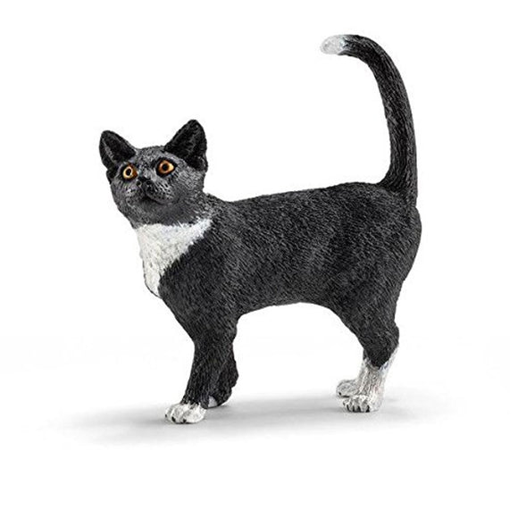 Schleich Cat Standing-13770-Animal Kingdoms Toy Store