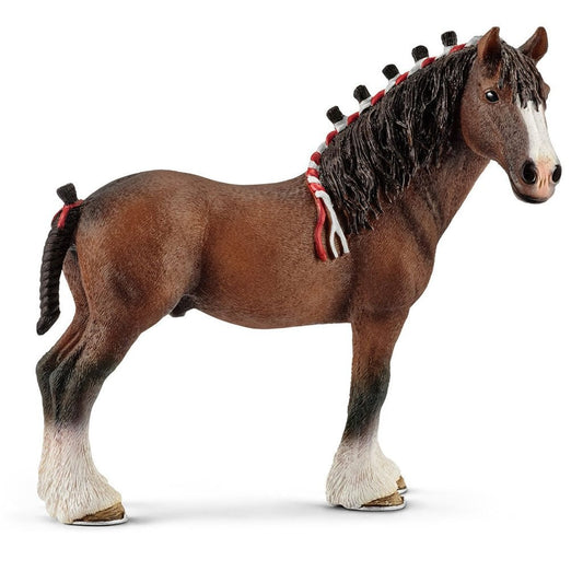 Schleich Clydesdale Gelding-13808-Animal Kingdoms Toy Store