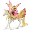 Schleich Feya with Pegasus Unicorn-70568-Animal Kingdoms Toy Store