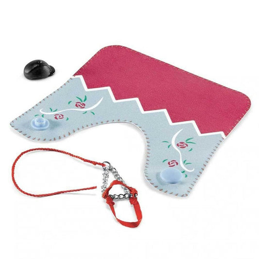 Schleich Hannah & Cayenne Blanket & Halter-42459-Animal Kingdoms Toy Store