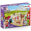 Schleich Hannah's Guest Horses with Ruby the Dog-42458-Animal Kingdoms Toy Store