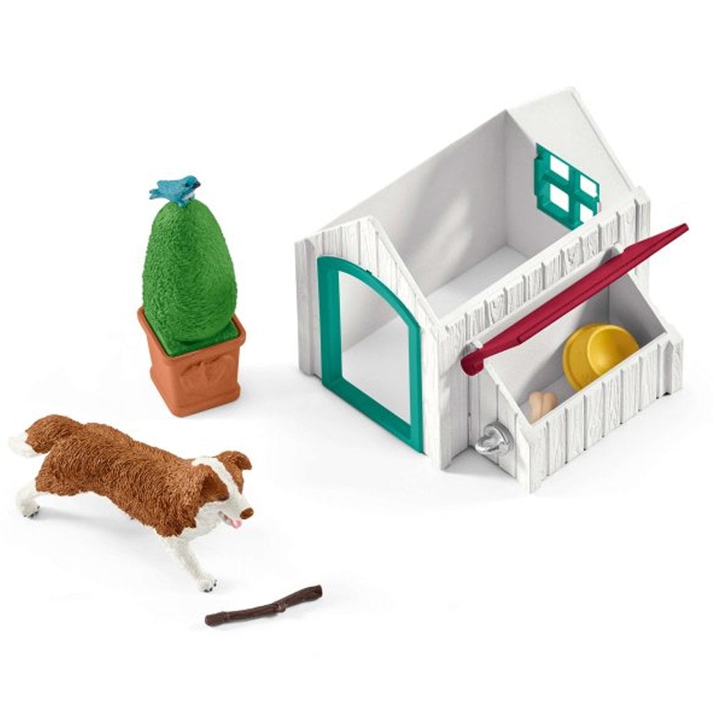 Schleich Hannah's Guest Horses with Ruby the Dog-42458-Animal Kingdoms Toy Store