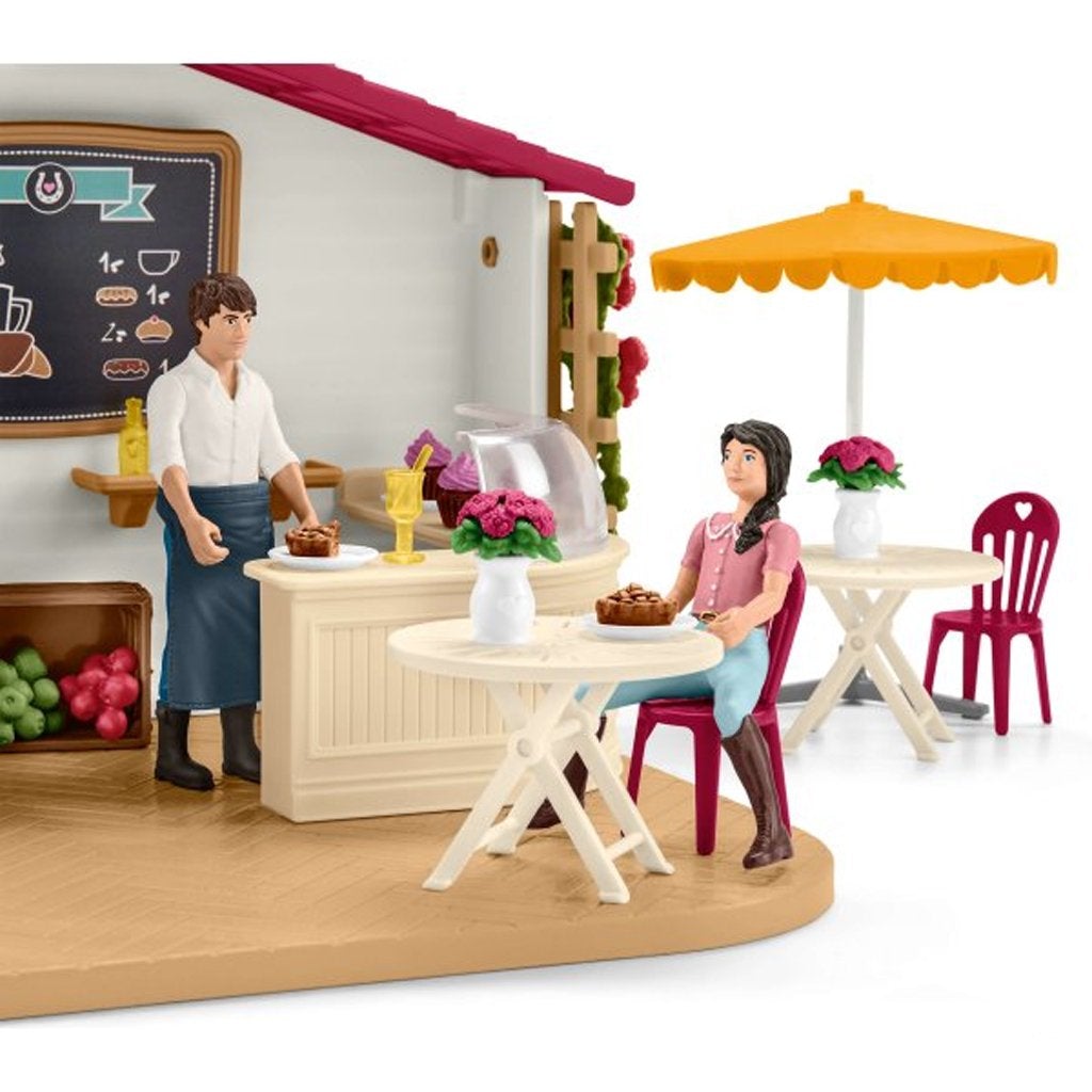 Schleich Horse Club Rider Cafe-42519-Animal Kingdoms Toy Store
