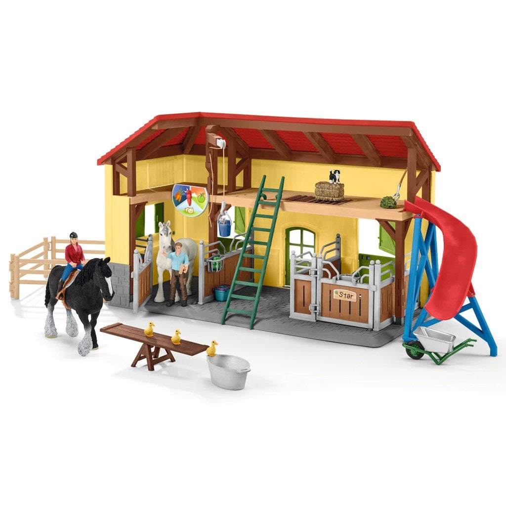 Schleich Horse Stable-42485-Animal Kingdoms Toy Store